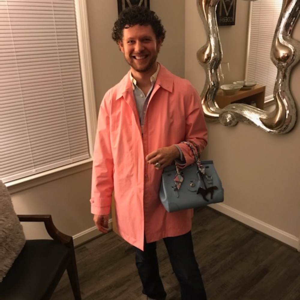 💖RARE/VTG Lilly Pulitzer💖 - Pink Rain Coat - Picture 2 of 16